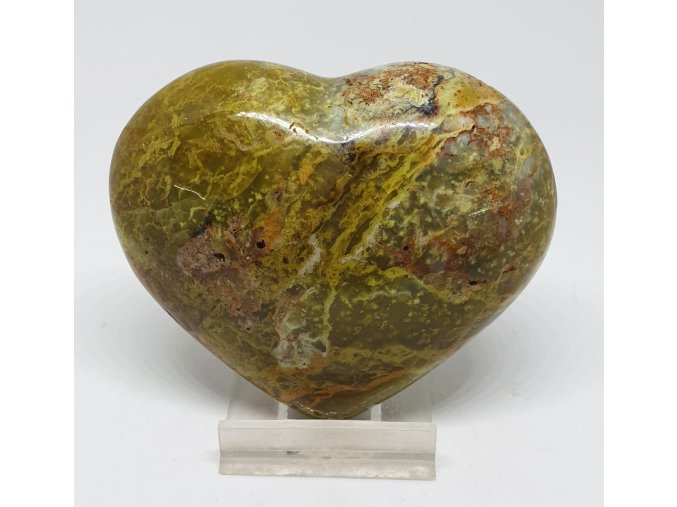 Zelený opál srdce - 3
