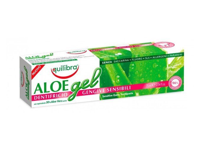 zubna pasta aloe gel sensitive gums pre citlive dasna s 30 obsahom stavy z aloe vera df5702685806553c